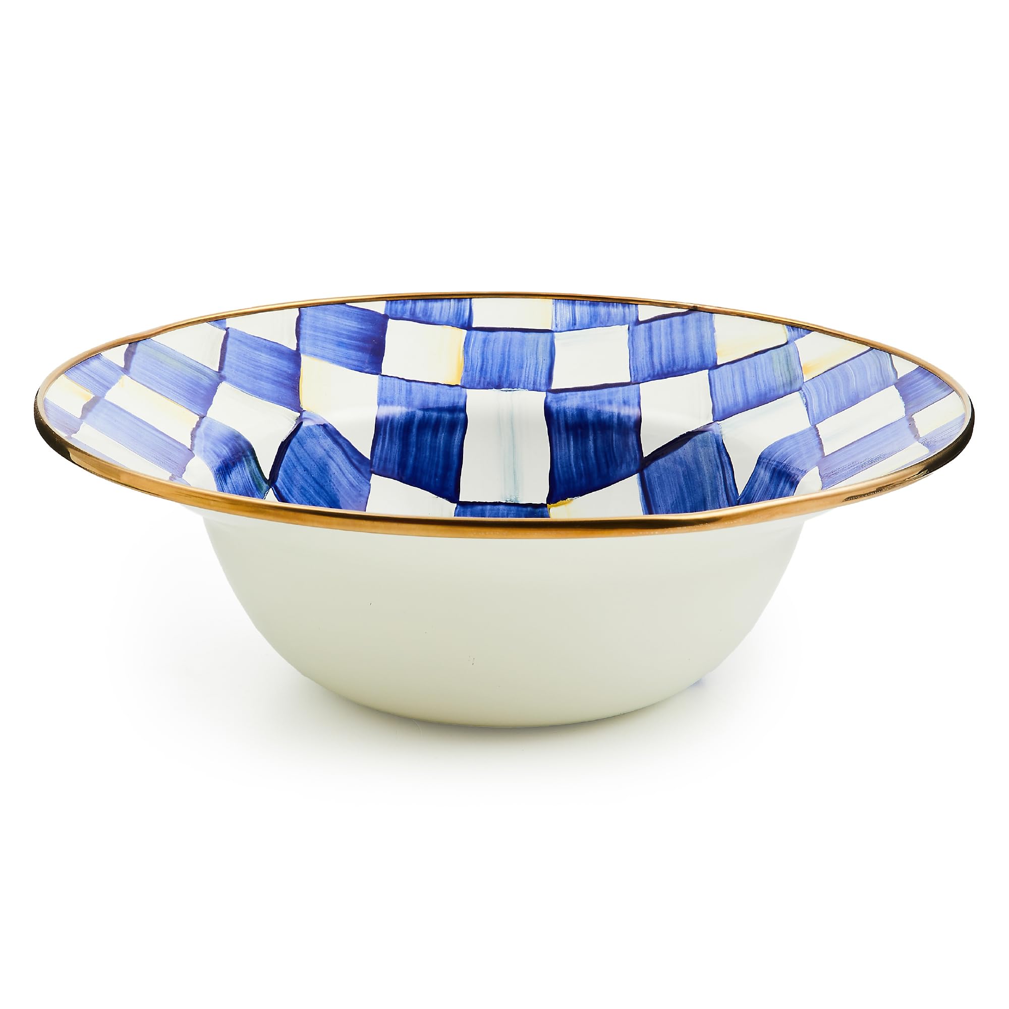 マッケンジーチャイルズ　ボウル Amazon.com | MACKENZIE-CHILDS Enamel Serving Bowl, Serveware and